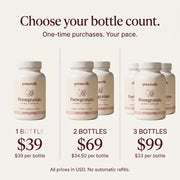 Pomavelle one-time bundles: one bottle $39, two bottles $69, three bottles $99